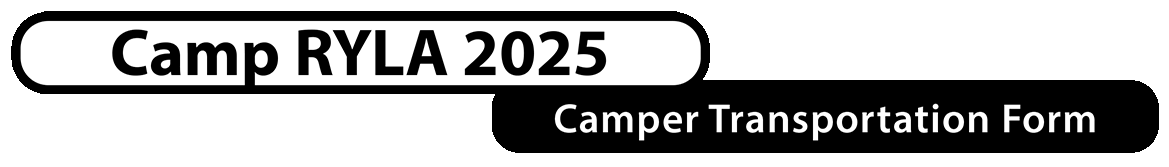 RYLA Transportation Header 2025